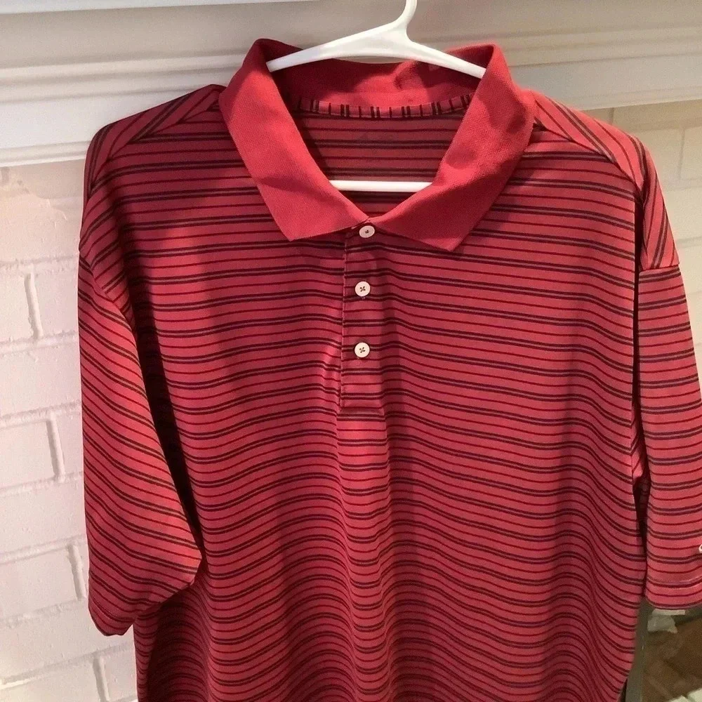 #156 Men’s Adidas Performance Dri Fit Polo Sz XL